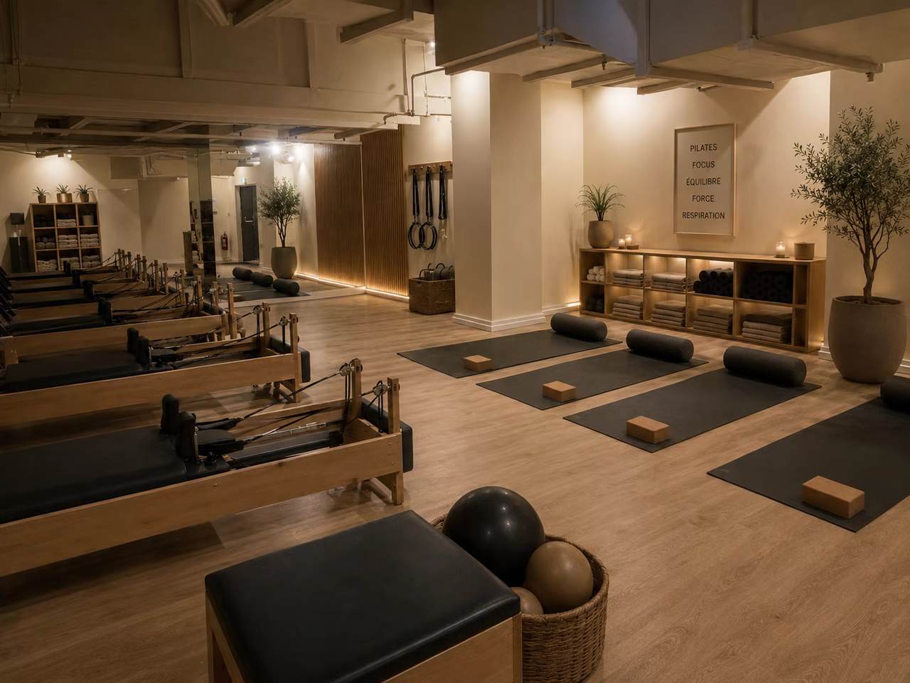Yoga et pilates chez Climb World paris