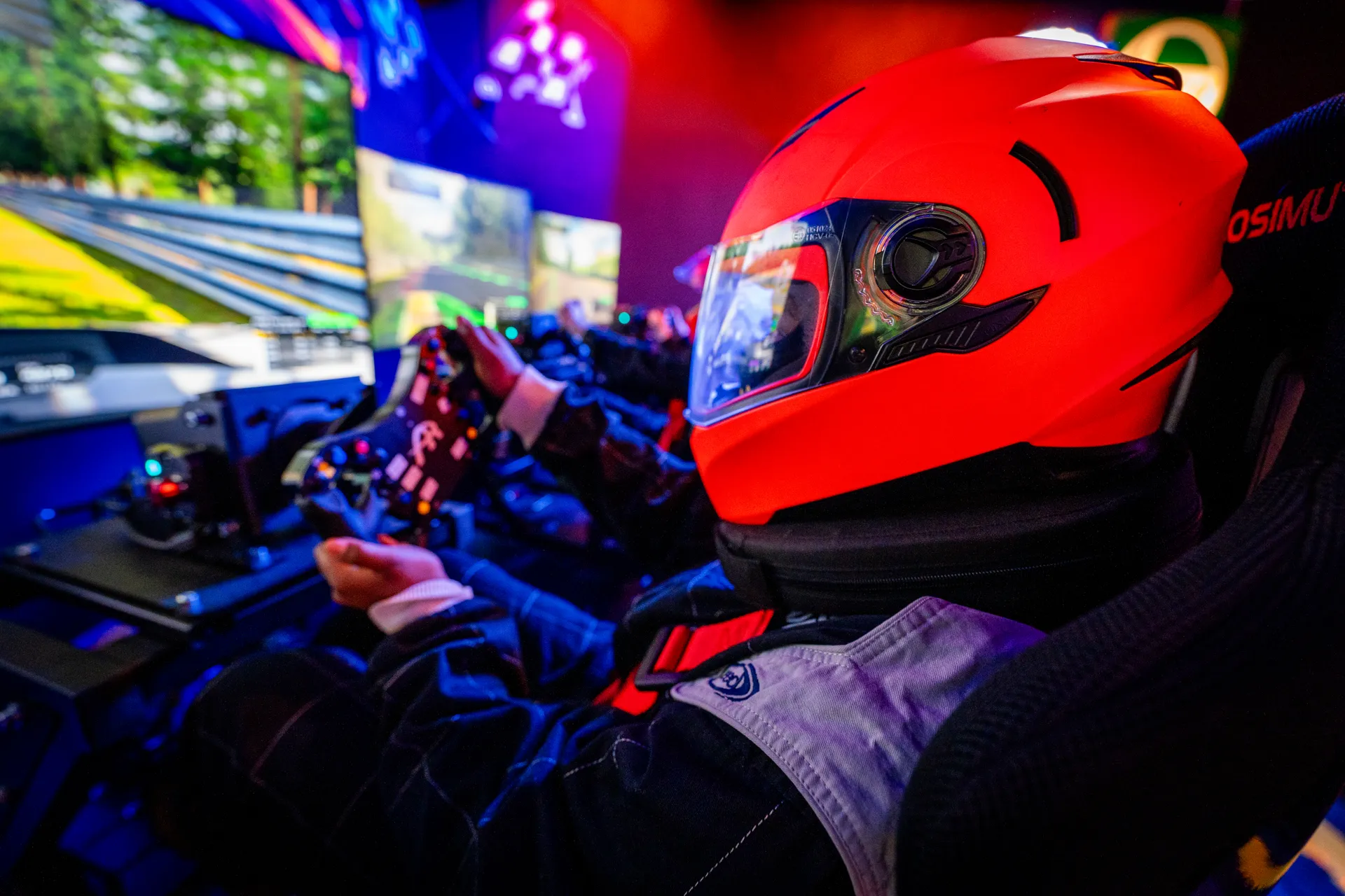 Smile Racing chez Smile World - ambiance simulateur 1