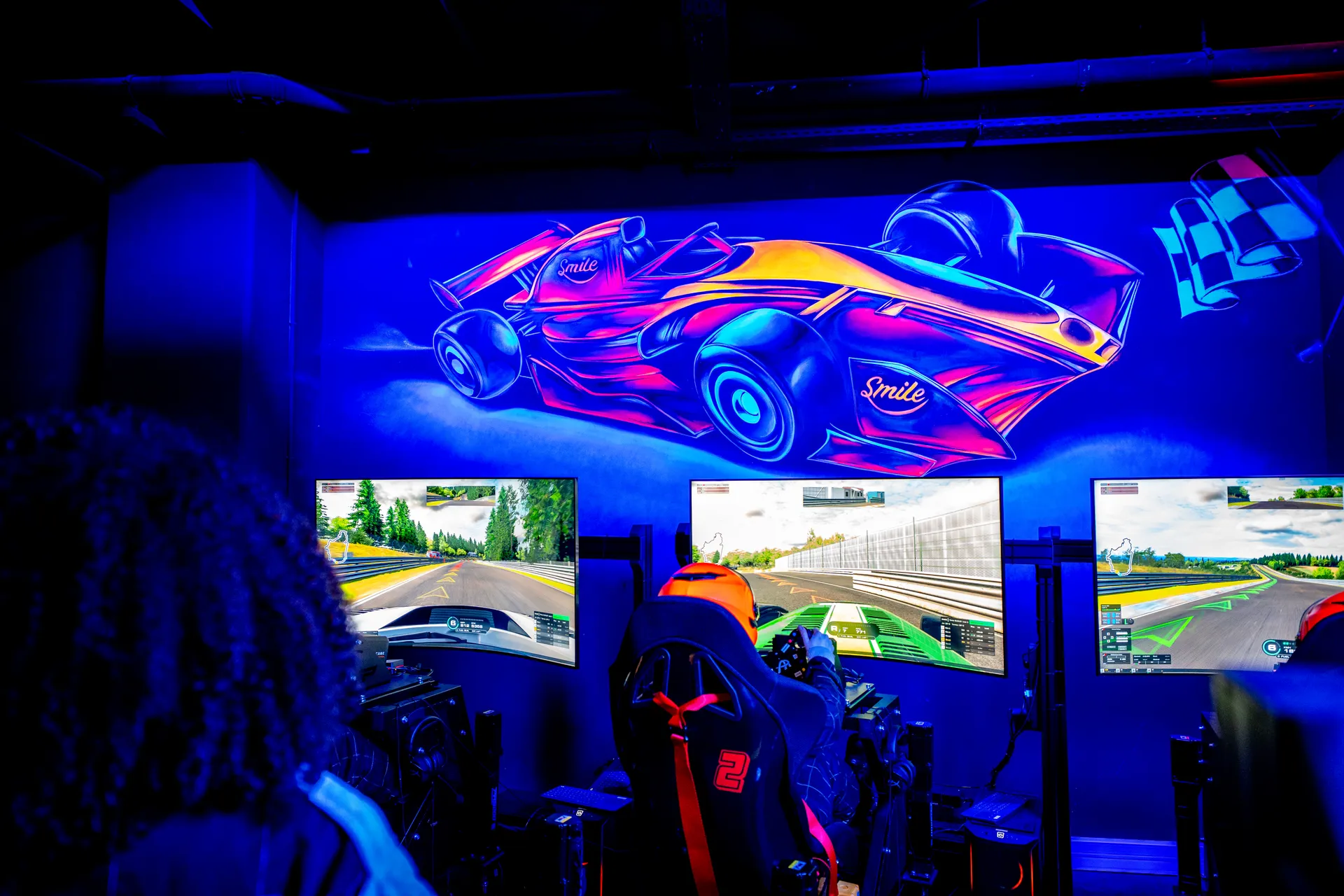 Smile Racing chez Smile World - ambiance simulateur 4