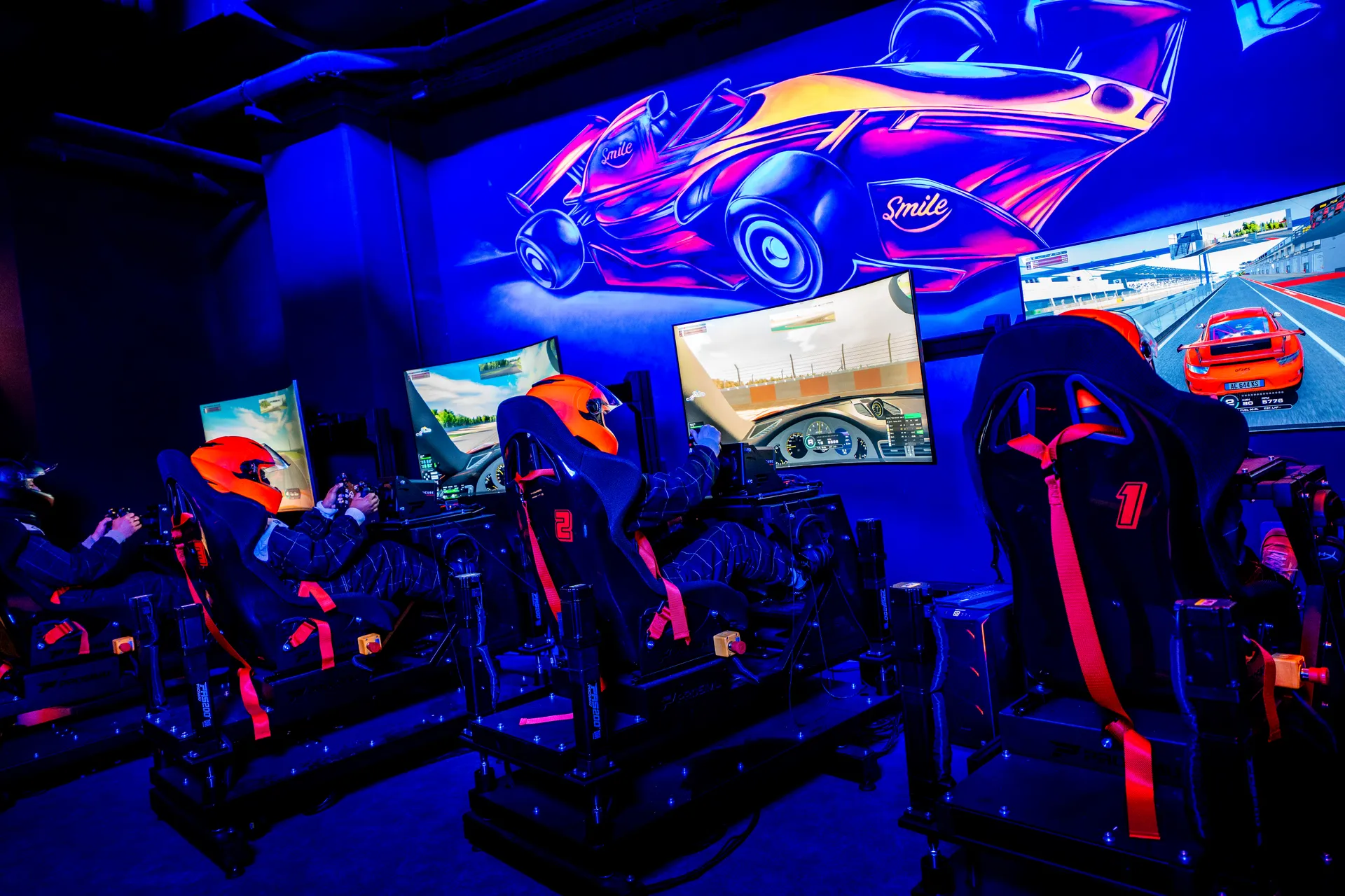Smile Racing chez Smile World - simulateur de course